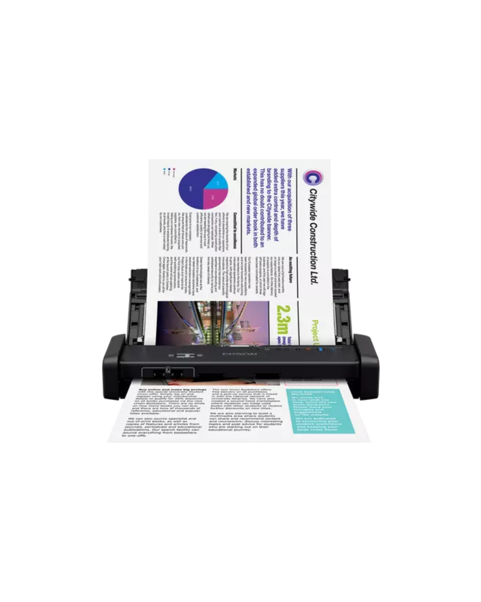 ماسح ضوئي محمول للورق A4/ ماسح ضوئي لبطاقات الهوية طراز Epson Workforce DS-310 ماسح ضوئي محمول للورق A4/ ماسح ضوئي لبطاقات الهوية طراز Epson Workforce DS-310